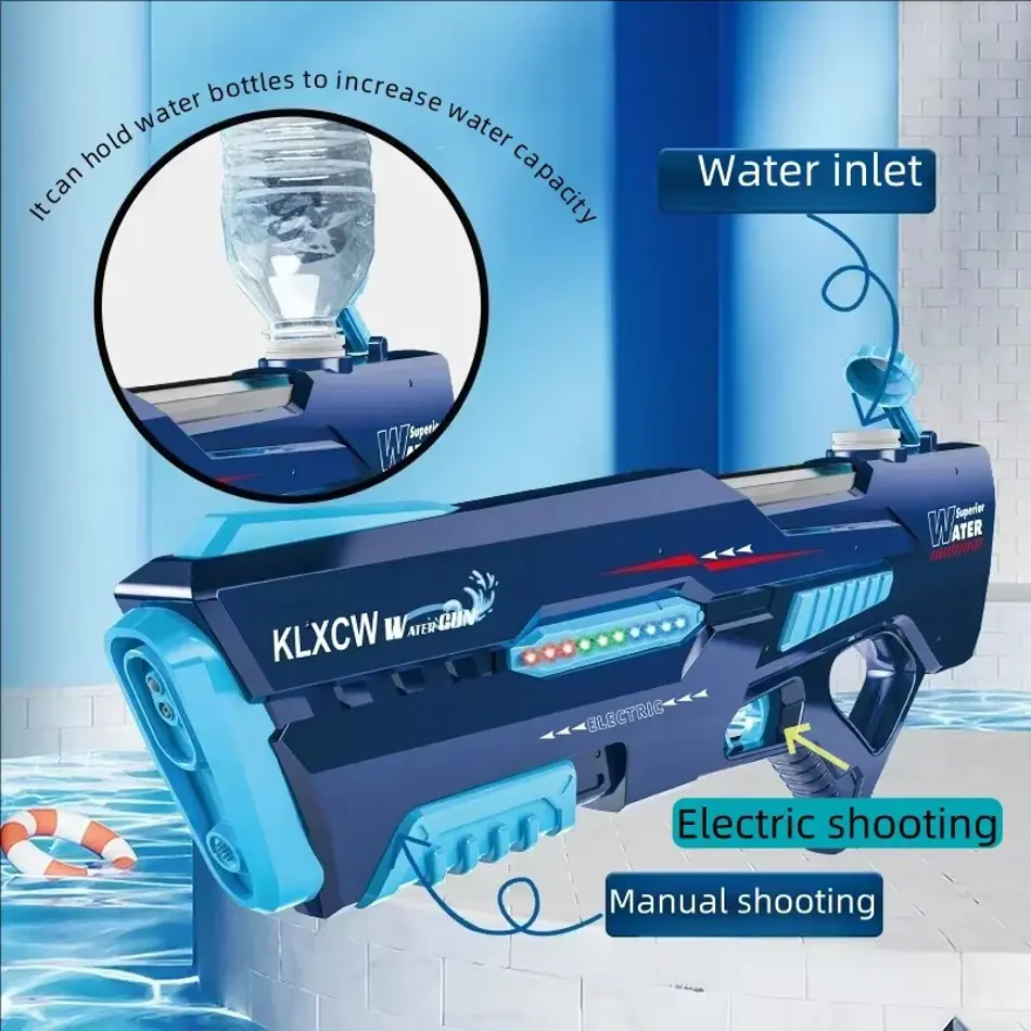 High-Pressure Electric Water Gun Blaster – Summer Buy at