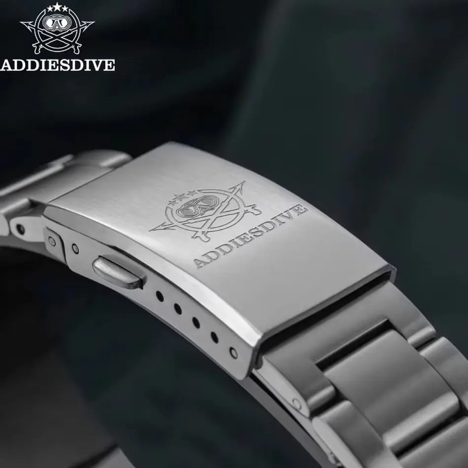 ADDIESDIVE AD2070 NH35 Automatic Men's Watch – Luxury Dive Watch with Sapphire Crystal & 200M Waterproof Stainless Steel Case