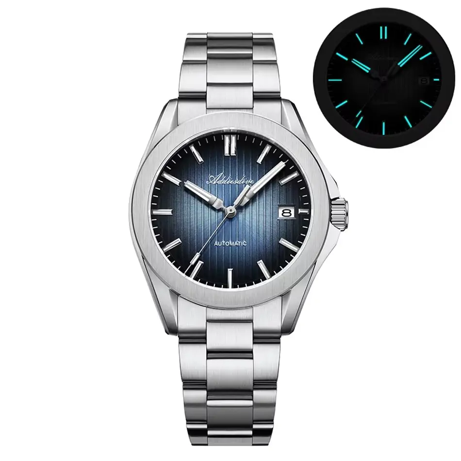 ADDIESDIVE AD2080 Men's Automatic Watch – NH35A Mechanical Diver, Sapphire Crystal, 200M Waterproof, Super Luminous