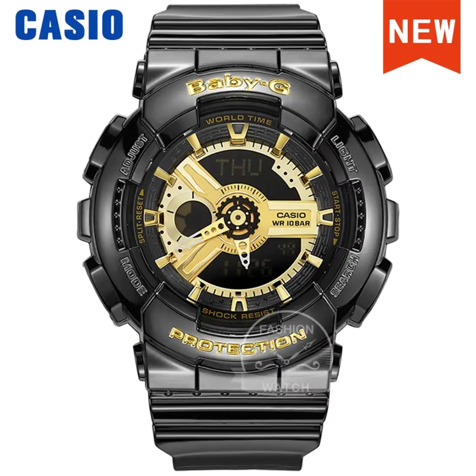 Casio G-Shock BA-110X-1A Luxury Men’s Watch - 100m Waterproof, LED Digital Quartz Sports Watch