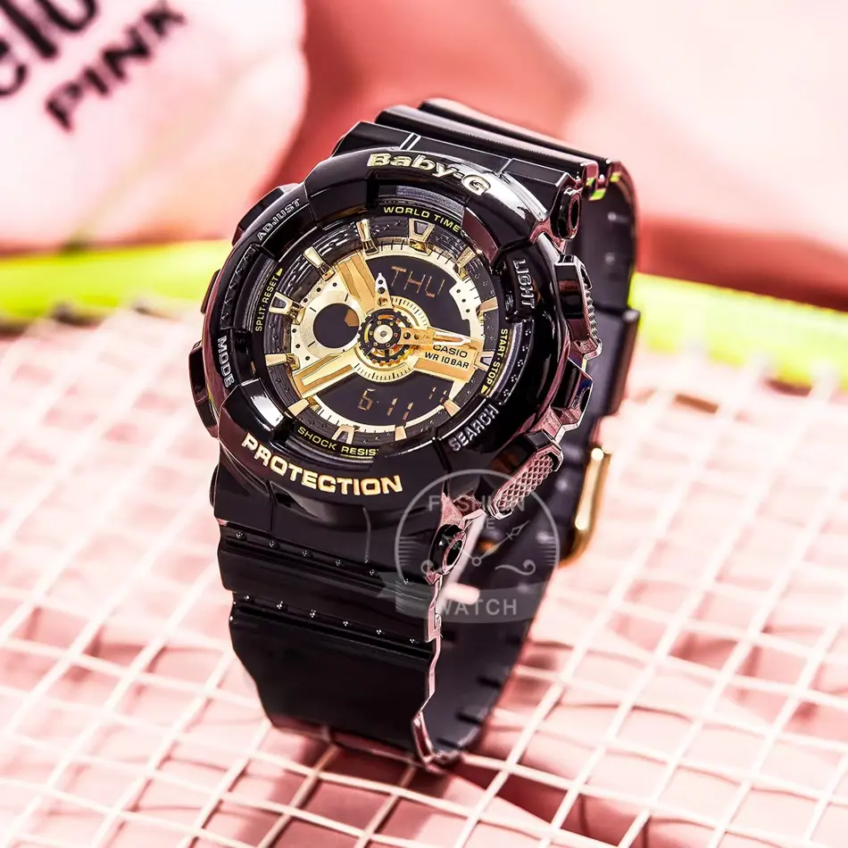 Casio G-Shock BA-110X-1A Luxury Men’s Watch - 100m Waterproof, LED Digital Quartz Sports Watch