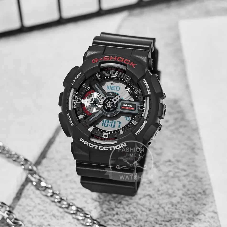Casio G-Shock GA-110-1A Antimagnetic & Antishock Limited Edition Men's Watch - Waterproof, Multifunctional