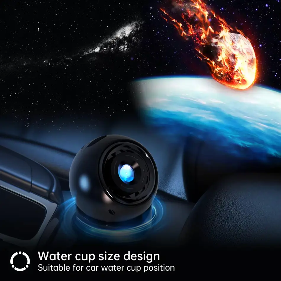 GalaxyGlow™ Starry Sky Projector Lamp – Portable HD Projection Night Light for Home, Car & Travel