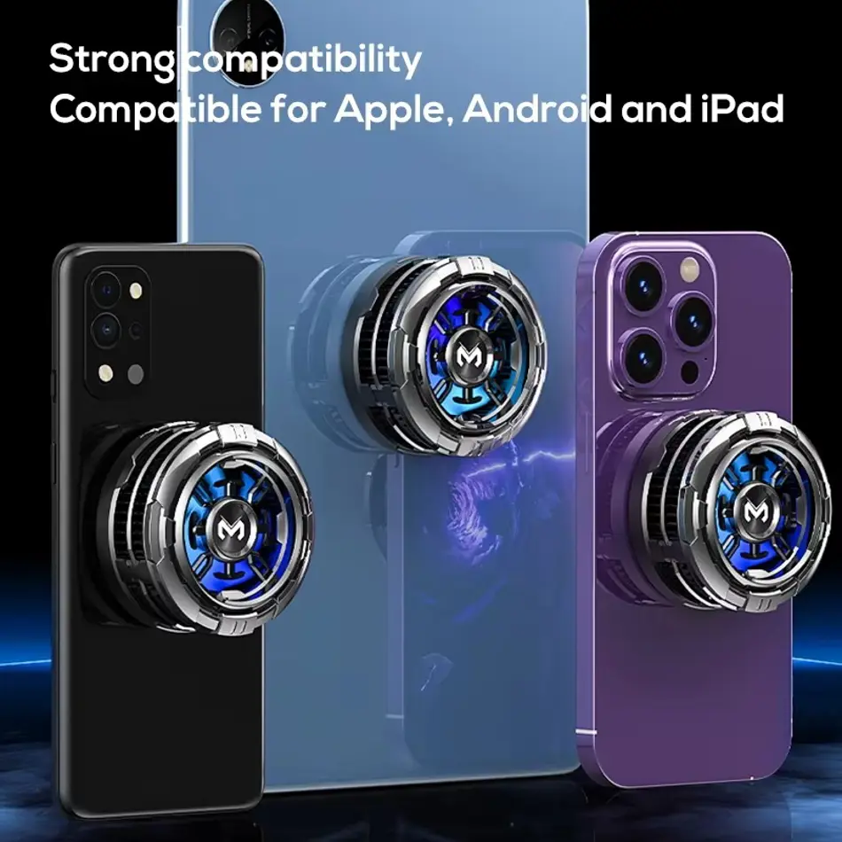 MEMO CX08 Magnetic & Clamp Phone Cooler – High-Power Semiconductor Radiator for Gaming