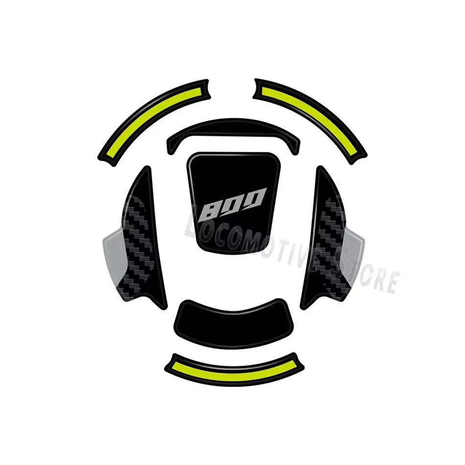 Premium 3D Tank Pad Protection Sticker Kit for CF Moto 800MT Touring – Gel Epoxy Motorcycle Accessory