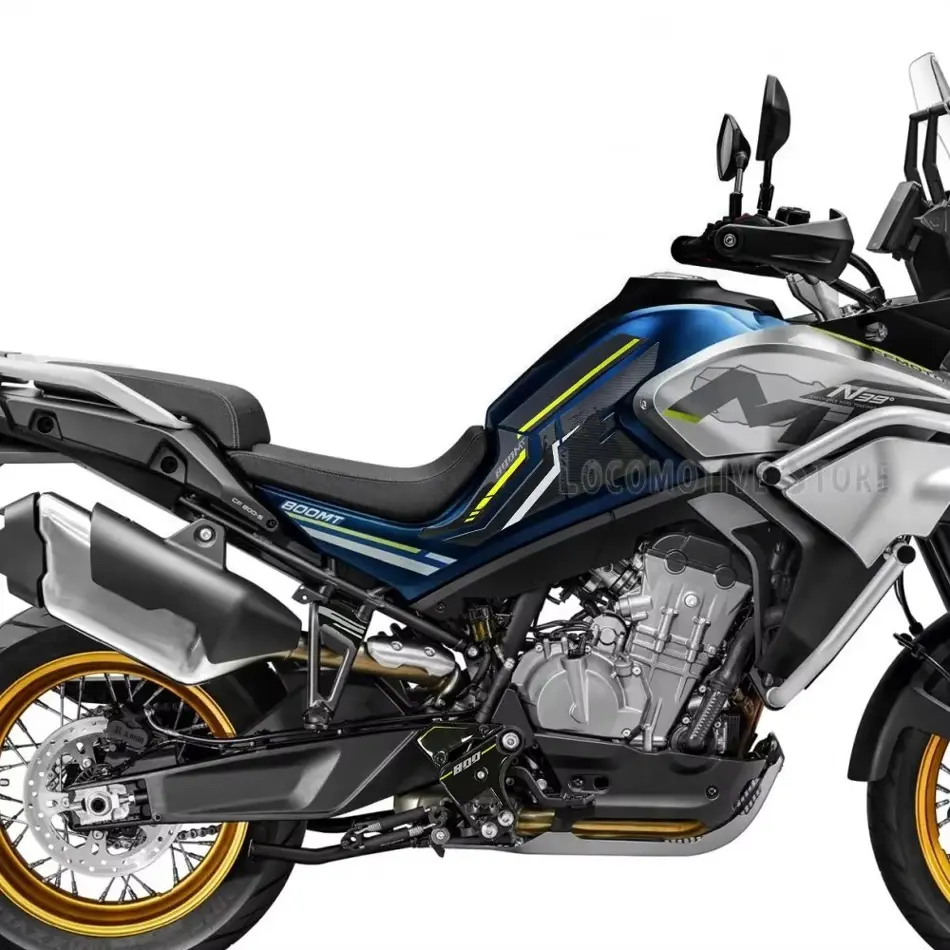 Premium 3D Tank Pad Protection Sticker Kit for CF Moto 800MT Touring – Gel Epoxy Motorcycle Accessory