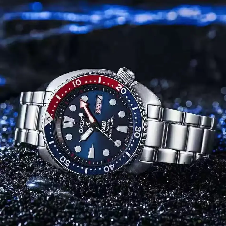 SEIKO PROSPEX SRPE99K1 Men's Sports PADI Abalone Monster Luxury Diver's Watch – Automatic Quartz
