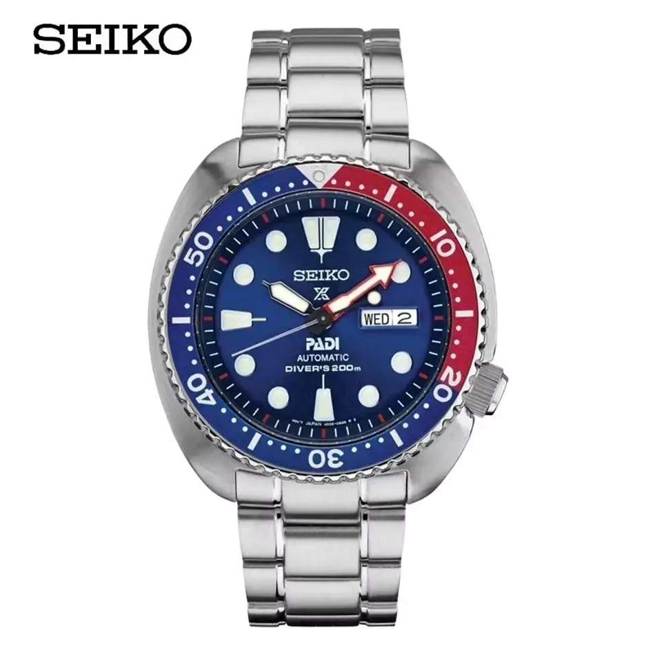 SEIKO PROSPEX SRPE99K1 Men's Sports PADI Abalone Monster Luxury Diver's Watch – Automatic Quartz