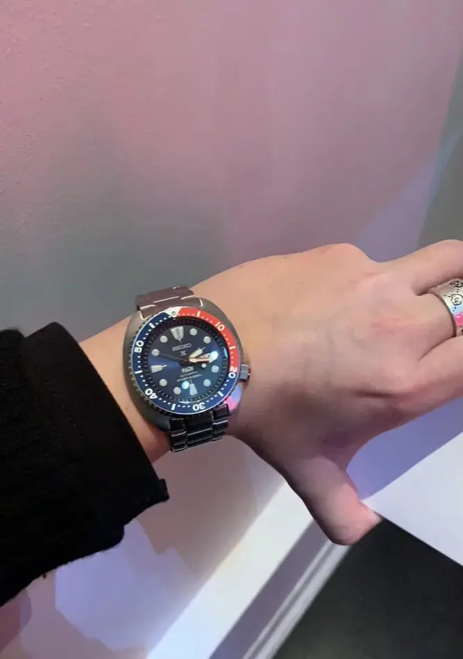 SEIKO PROSPEX SRPE99K1 Men's Sports PADI Abalone Monster Luxury Diver's Watch – Automatic Quartz