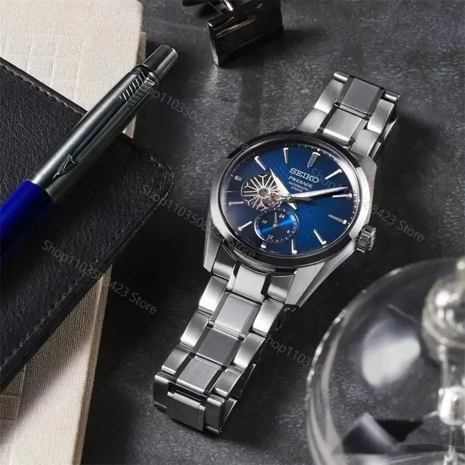 Seiko SARJ003 Automatic Men's Watch – Luxury Sapphire Steel Luminous Timepiece
