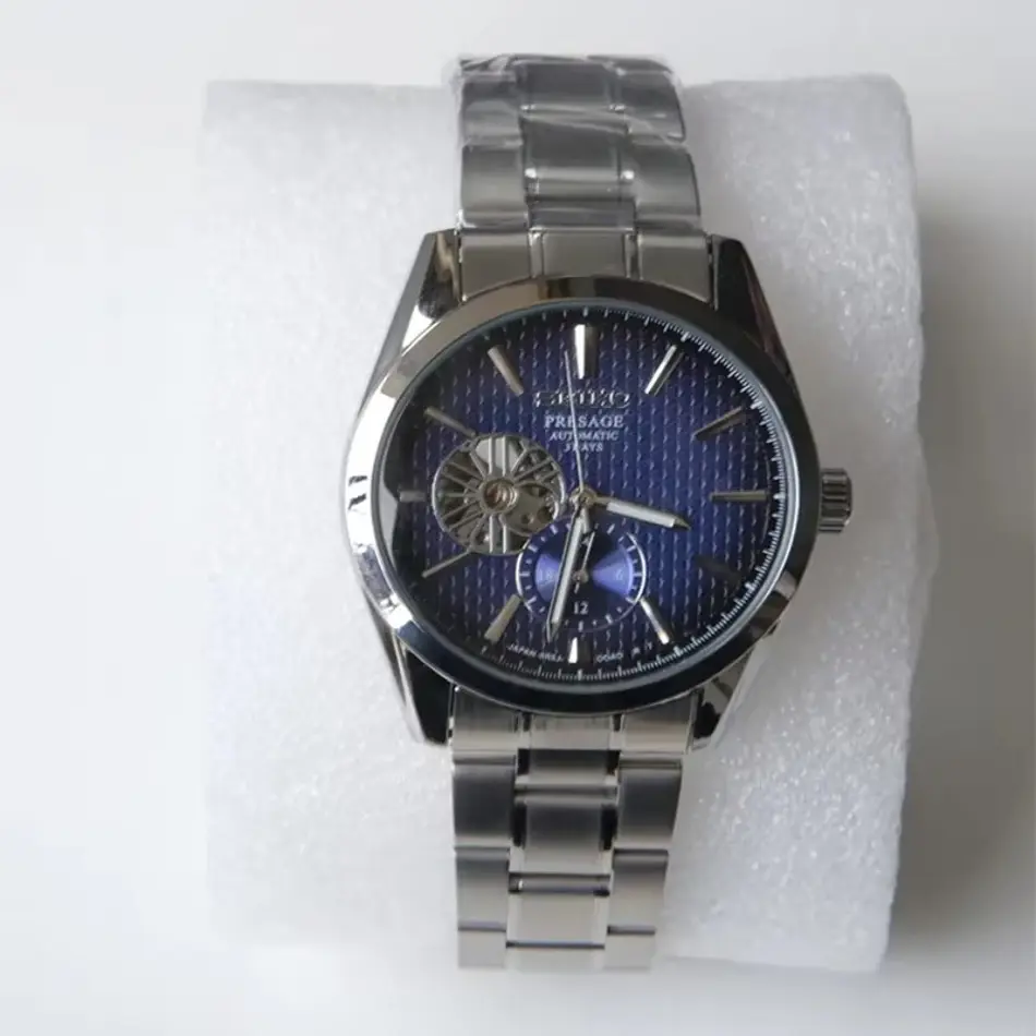 Seiko SARJ003 Automatic Men's Watch – Luxury Sapphire Steel Luminous Timepiece