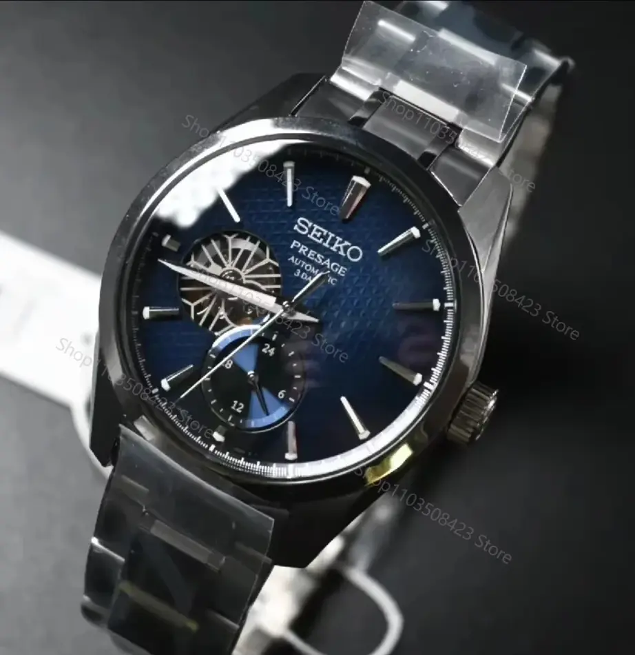 Seiko SARJ003 Automatic Men's Watch – Luxury Sapphire Steel Luminous Timepiece