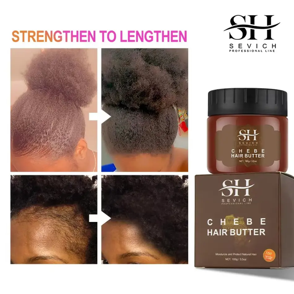 Sevich Chebe Hair Butter Mask – 100g Leave-In Treatment for Traction Alopecia & Damaged Hair | Moisturizes & Strengthens Roots