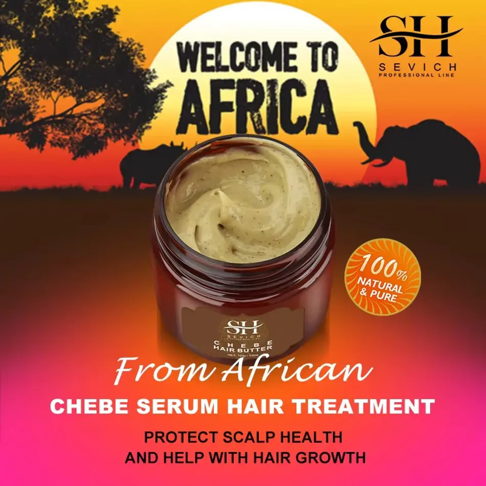 Sevich Chebe Hair Butter Mask – 100g Leave-In Treatment for Traction Alopecia & Damaged Hair | Moisturizes & Strengthens Roots
