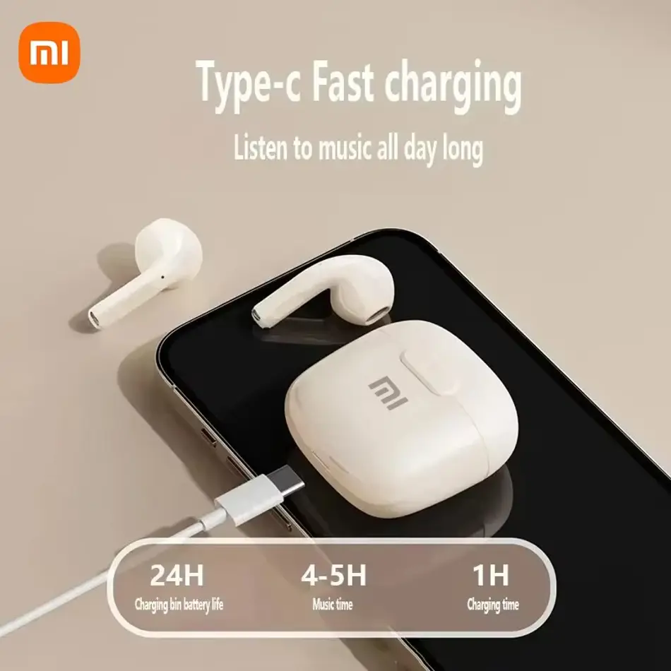 XIAOMI A2 Pro Bluetooth 5.3 Wireless Earbuds with Mic, Waterproof, Sports Headset for Phone & Workout