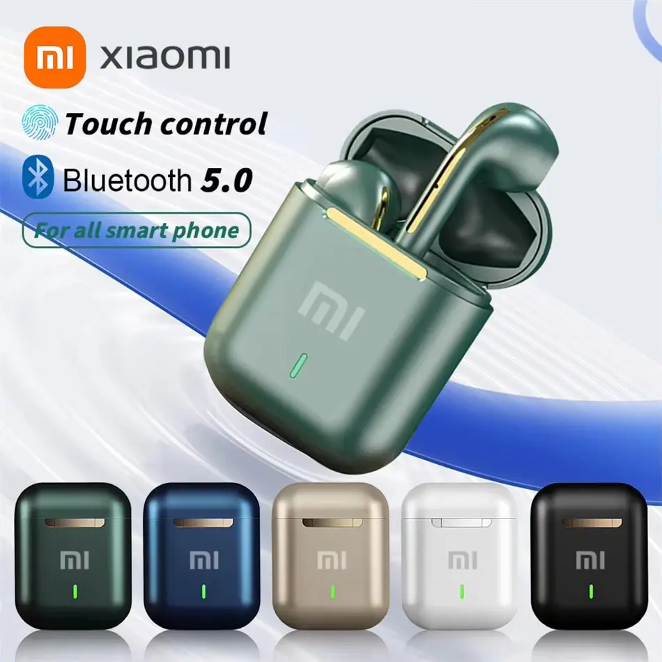 Xiaomi J18 TWS Earbuds | HiFi Stereo Sound, Noise Cancelling, Waterproof, Gaming Wireless In-Ear Headphones with Mic