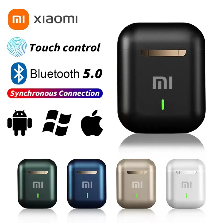 Xiaomi J18 TWS Earbuds | HiFi Stereo Sound, Noise Cancelling, Waterproof, Gaming Wireless In-Ear Headphones with Mic