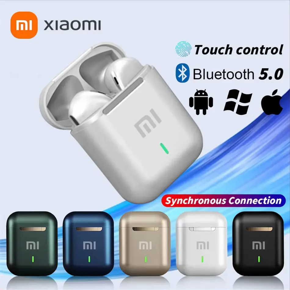 Xiaomi J18 TWS Earbuds | HiFi Stereo Sound, Noise Cancelling, Waterproof, Gaming Wireless In-Ear Headphones with Mic