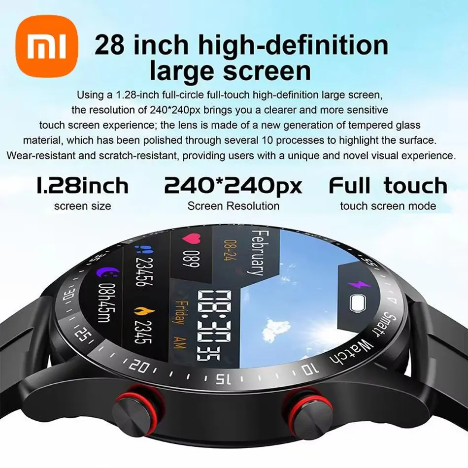 Xiaomi MIJIA Watch GT Smartwatch for Men & Women – Bluetooth Call, GPS, Heart Rate Monitor, HD Display, IP68 Waterproof Fitness Tracker