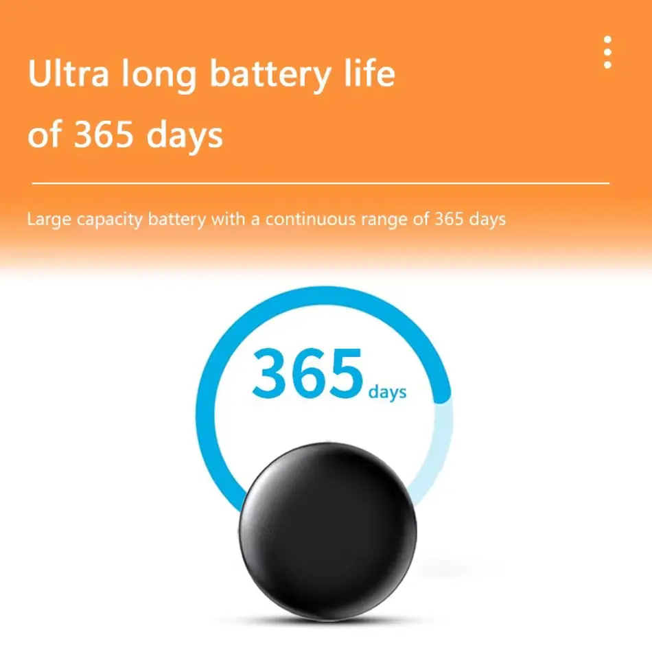 Xiaomi Mini GPS Smart Tracker – Bluetooth 5.0 Anti-Lost Device for Pets, Kids, Bags & Valuables