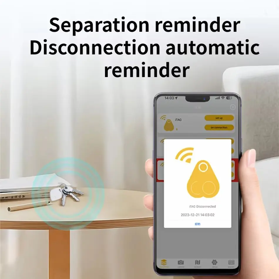 Xiaomi Smart Bluetooth Anti-Lost Alarm Tracker – Key, Wallet, Luggage, Pet Finder, Mini Wireless Location Tag