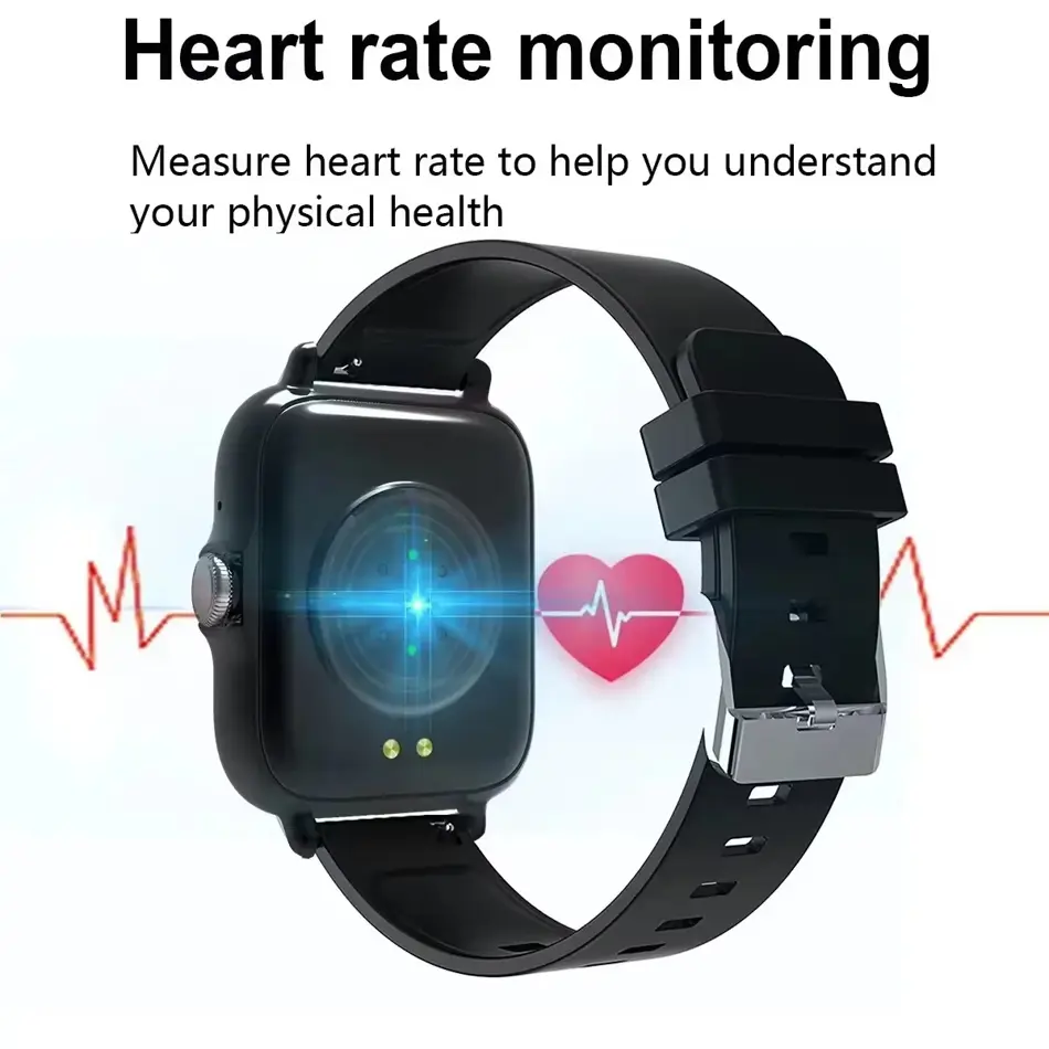 Xiaomi Smart Fitness Watch for Women & Men – Waterproof Heart Rate Monitor, Sport Tracker, iOS & Android Compatible