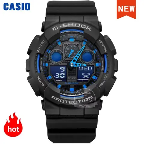 Casio G-Shock GA-100 Men's Military Sport Watch Waterproof Chronograph