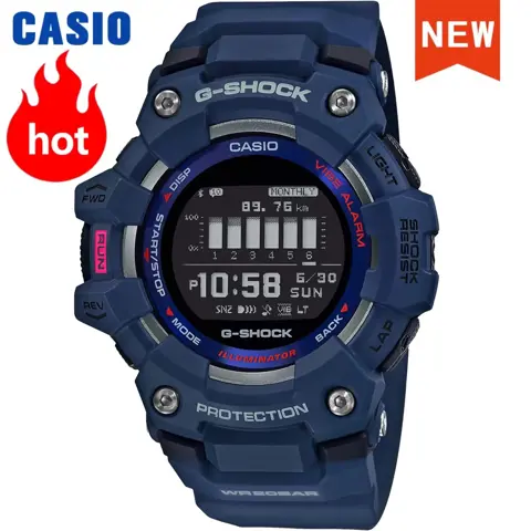 Casio G-Shock GBD-100-2 Men's Bluetooth Pedometer Waterproof Square Watch