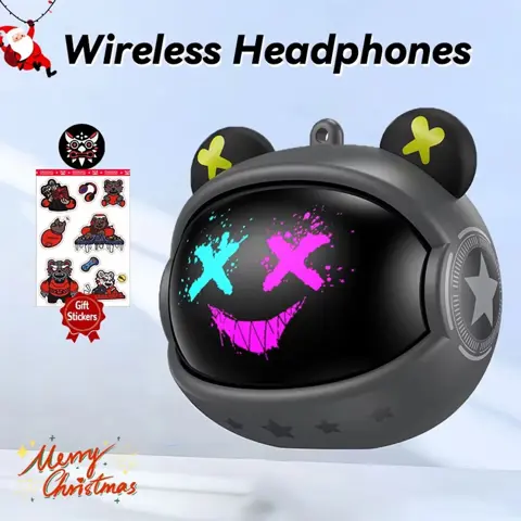 ONIKUMA T20 Wireless Gaming Earbuds with Rotating Flip Design, HiFi Stereo, Touch Control & Microphone