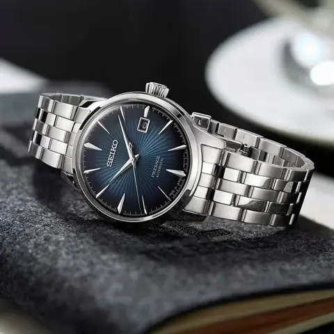 Seiko 5 Men's Automatic Watch SARY123 Stainless Steel Mechanical Wristwatch - Business & Leisure Fashion