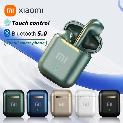 Xiaomi J18 TWS Earbuds | HiFi Stereo Sound, Noise Cancelling, Waterproof, Gaming Wireless In-Ear Headphones with Mic