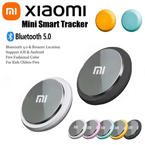 Xiaomi Mini GPS Smart Tracker – Bluetooth 5.0 Anti-Lost Device for Pets, Kids, Bags & Valuables